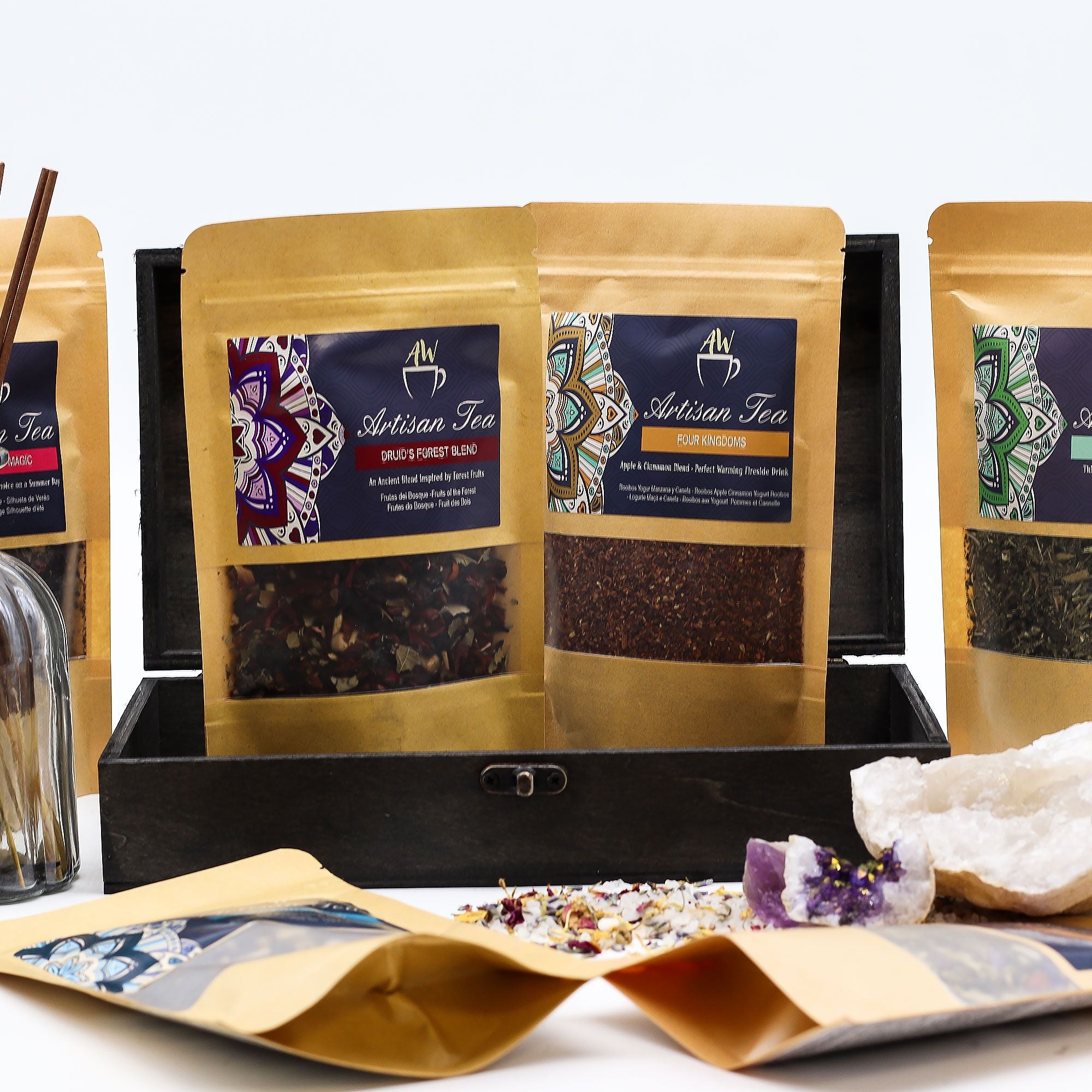 Té / Regalo / Cesta Caja - Gris