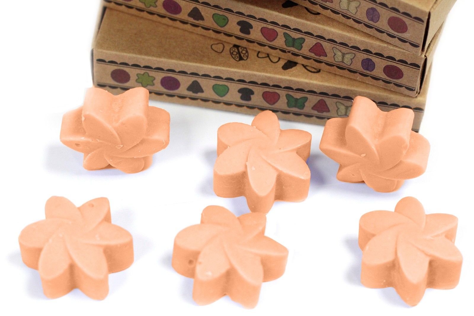 Caja de 6 ceras de Soja - Tuberosa