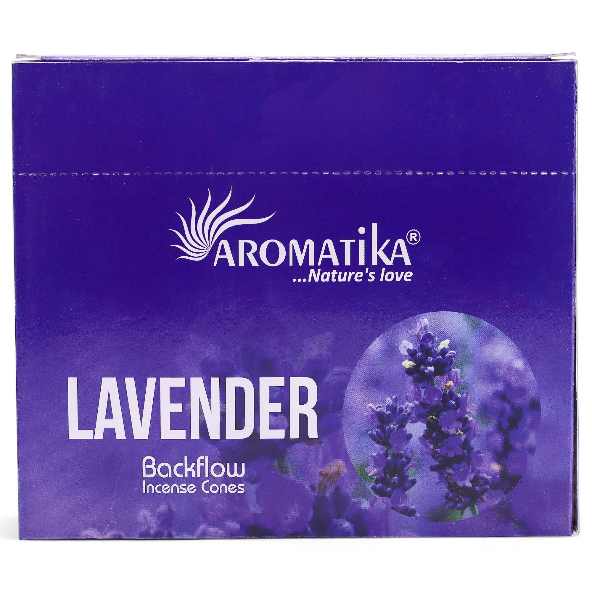 Paquete de 10 incienso Masala Backflow - Lavanda