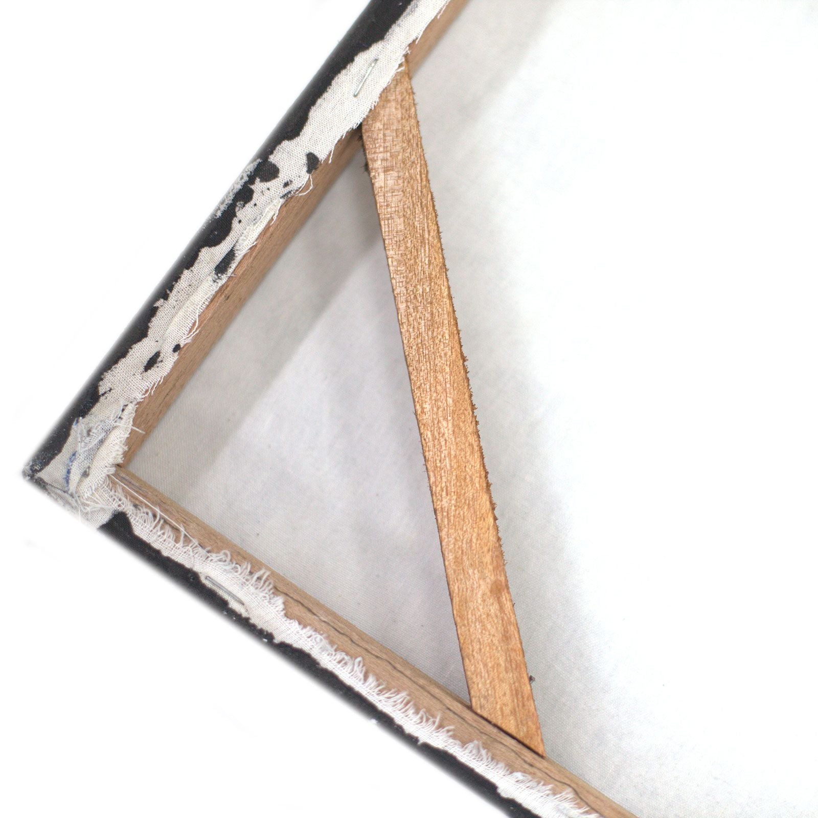 Cuadro de Buda - Detalle de Brocado en Gris