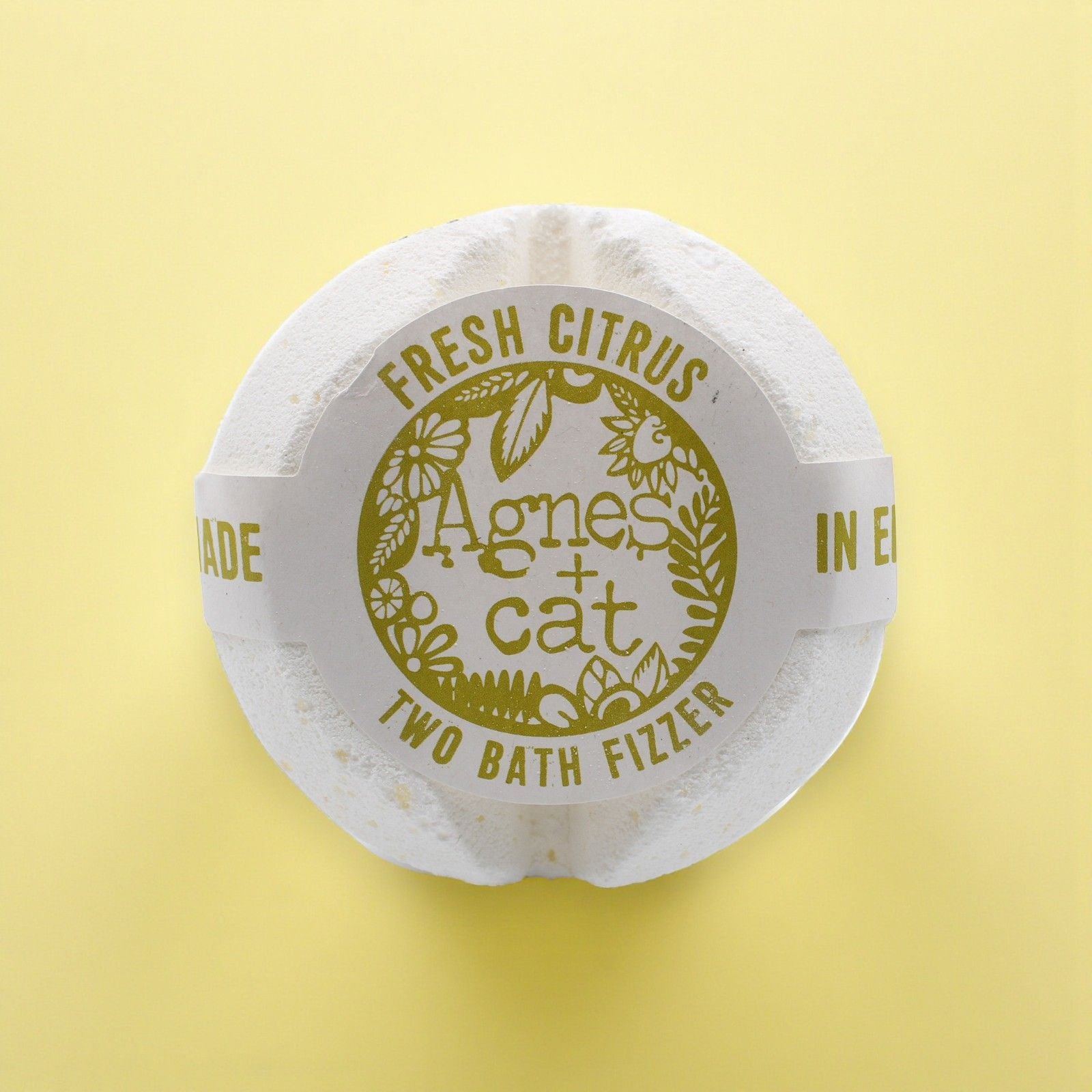 Agnes + Cat Bath Fizzer - Cítricos Frescos