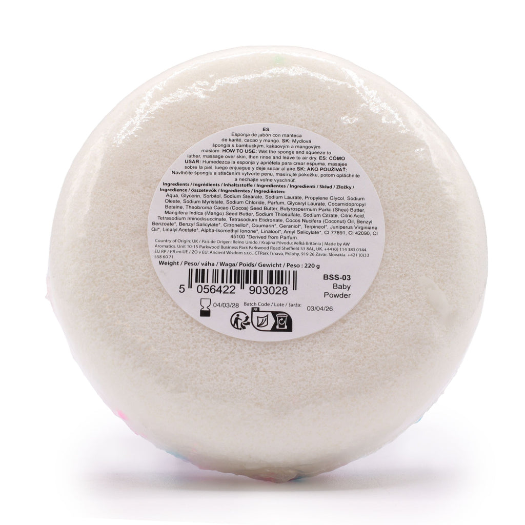 Jabón de burbujas de mantequilla - Polvo para bebé
